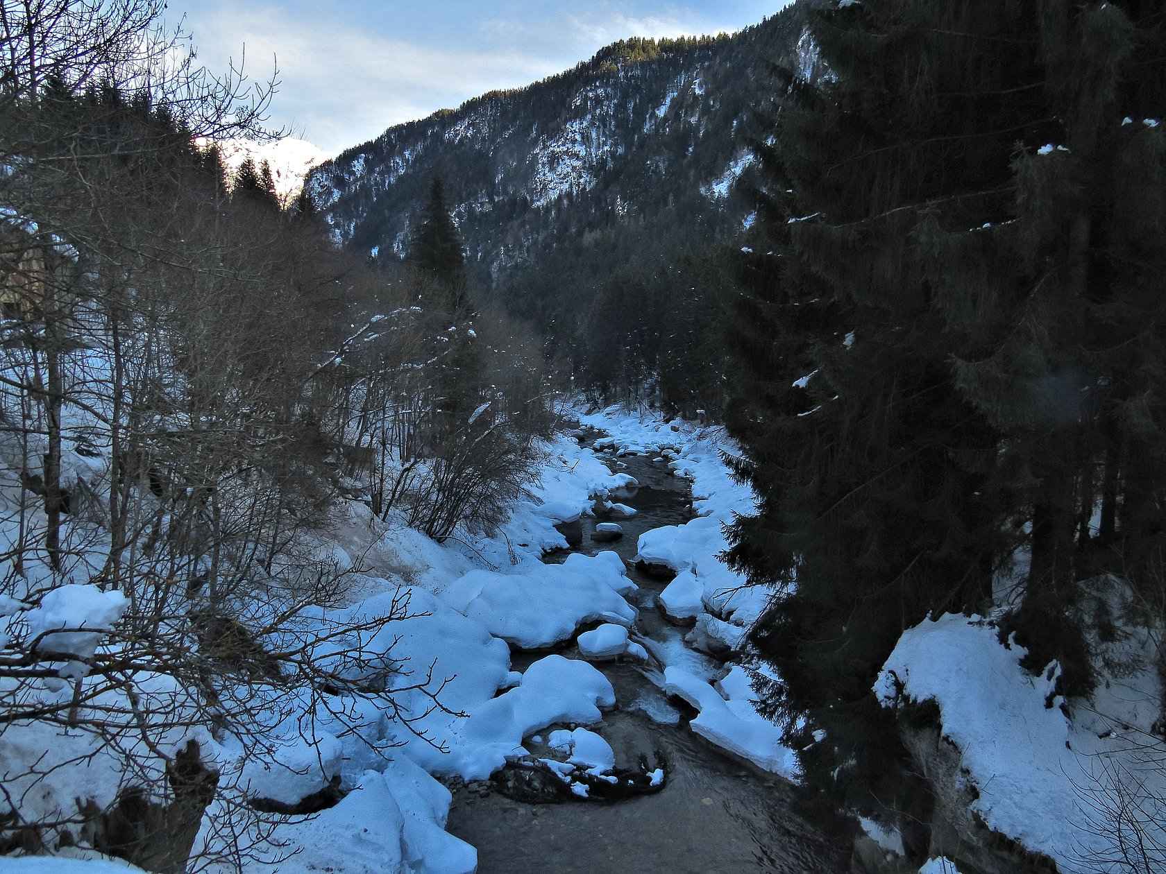 Nevicata in Valsesia